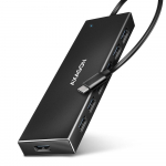 I/O HUB USB-C 7PORT FLAT/0.3M HUE-F7C AXAGON