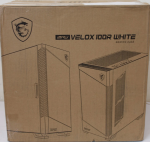 SALE OUT. MSI MPG VELOX 100R White PC Case, Mid-Tower, USB 3.2, Audio-out, Mic-in | MSI PC Case | MPG VELOX 100R WHITE | White