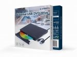 Gembird External USB DVD Drive | DVD-USB-031 | Interface USB Type-C (m), USB 3.1 Gen. 1 | DVD&plusmn;R/RW / CD&plusmn;R/RW