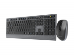 Gembird KBS-WPS-02 Dual-mode slim wireless desktop set, 2.4G+BT, US layout | Gembird