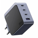 Įkroviklis Ugreen X565 GaN 100W 3xUSB-C/USB-A pilkas (35043)