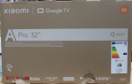 SALE OUT. Xiaomi QLED TV A Pro 2026 32" | SALE OUT. | Xiaomi QLED TV A Pro 2026 | 32" | Smart TV | Google TV | HD | Dark Gray
