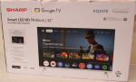 SALE OUT. Sharp 32HF2265EW 32" (81cm) HD Ready Google TV, White | SALE OUT. | Sharp 32HF2265EW | 32 | Smart TV | Google TV