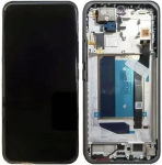 Ekranas tinkantis Xiaomi Poco M8 Pro 5G su lietimui jautriu stikliuku ir rėmeliu Black (service pack)