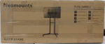 SALE OUT. Neomounts FL50-540BL1 TV trolley - 37-70" - max 50 kg - manual h 128,5-145 cm - VESA 100x100-600x400 - black
