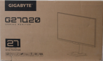 SALE OUT. GIGABYTE GAMING MONITOR 27" G27Q20 | SALE OUT. G27Q20 EK | 27 " | SS IPS | QHD | 200 Hz | 0.5 ms