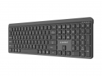 Gembird KB-WPS-03 Dual-mode pro-business slim wireless keyboard, 2.4G+BT, US layout | Gembird