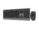 Gembird KBS-WPS-02-CYRL Dual-mode slim wireless desktop set, 2.4G+BT, Cyrillic layout | Gembird