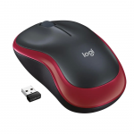 MOUSE USB OPTICAL WRL M185/RED 910-002237 LOGITECH