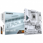 Gigabyte B850 EAGLE ICE | Processor family AMD | Processor socket AM5 | DDR5 | Supported hard disk drive interfaces SATA, M.2