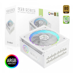 Gamemax PSU | RGB 750G WH | 750 W | Gold | Full Modular | White