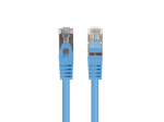 Lanberg Patchcord CAT.6 FTP 0.5M fluke passed 10-pack, Blue | PCF6-20CC-0050-B