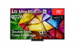 LG 75MRGB87B3B 75" (189 cm) 4K Mini RGB evo Smart TV | LG