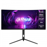 LCD Monitor|DAHUA|DHI-LM30-E330CA|30"|Gaming/Curved/21 : 9|Panel VA|2560x1080|21:9|200Hz|1 ms|Swivel|Tilt|Colour Blac