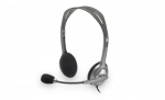 Logitech | Stereo headset | H111 | Built-in microphone | 3.5 mm | Grey