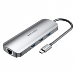 I/O HUB USB-C/0.15M TOLHB VENTION