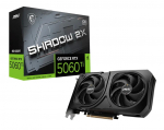MSI GeForce RTX 5060 Ti 8G SHADOW 2X OC PLUS Bulk Pack | NVIDIA | 8 GB | GeForce RTX 5060 Ti | GDDR7 | HDMI ports quantity 1