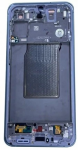 Ekranas tinkantis Samsung A576 A57 5G su lietimui jautriu stikliuku ir rėmeliu Navy (assembled service pack)