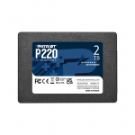 SSD|PATRIOT|P220|2TB|SATA|Write speed 500 MBytes/sec|Read speed 550 MBytes/sec|2,5 inch|TBW 960 TB|P220S2TB25