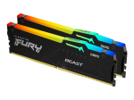 Kingston Fury Beast 16GB DDR5, 6000 MHz, CL36, 288-Pin, DIMM Kit (8GB x 2) | Kingston | Fury Beast | 16 GB | DDR5 | 6000 MHz