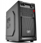Deepcool | Smarter | USB 3.0 x1, USB 2.0 x 1, Mic x1, Spk x1 | Black | Micro ATX | ATX