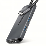 I/O HUB USB-C 5IN1 8K/0.15M HMC-5H8K AXAGON
