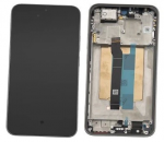 Ekranas tinkantis Xiaomi Redmi Note 15 Pro 5G su lietimui jautriu stikliuku ir rėmeliu Titanium (service pack)