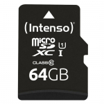 MEMORY MICRO SDXC 64GB UHS-I/W/ADAPTER 3423490 INTENSO