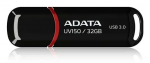 USB3.2 atmintinė 32GB, Adata, UV150, AUV150-32G-RBK, juodas