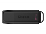 Kingston USB Flash Drive | DataTraveler Exodia | 64 GB | USB 3.2 Gen 1 | Black