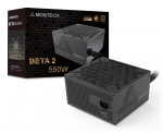 Power Supply|MONTECH|BETA 2|ATX|PC|100 - 240 V|550 W|BETA2550W