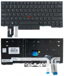 Klaviatūra LENOVO Thinkpad P14s, su pa&scaron;vietimu ir "trackpoint", US