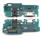 Lanksčioji jungtis Samsung A125 A12 2020/M127 M12 2021 su įkrovimo kontaktu, mikrofonu, ausinių lizdu originali (service pack)