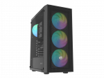 Fury PC Case | SHOBO SH8F ARGB | Black | Midi Tower