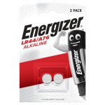 &Scaron;arminė baterija 2vnt pakuotėje LR44 A76, AG13, V13GA, PX76A, L1154) 1.5V 175mAh Alkaline Energizer