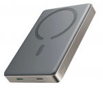 I&scaron;orinė baterija Power Bank Joyroom JR-PBM08 Pro 20W Magnetic Wireless 10000mAh Natural Titanium