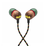 Marley Wired Earbuds | Smile Jamaica | Built-in microphone | USB Type-C | Rasta