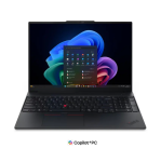 Lenovo ThinkPad E16 G4 Intel | Black | 16 " | IPS | WUXGA | 1920 x 1200 pixels | Anti-glare | Intel Core Ultra 5 | 325 | 24 GB