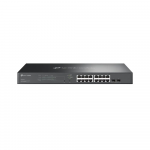 Switch|TP-LINK|Omada|SG2218P|Desktop/pedestal|16x10Base-T / 100Base-TX / 1000Base-T|2xSFP|PoE+ ports 16|150 Watts|SG2218P