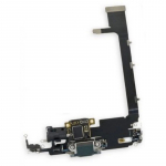 Lanksčioji jungtis skirta iPhone 11 Pro Max įkrovimo kontaktų, su mikrofonu Midnight Green originali (used Grade A)