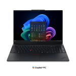 Lenovo ThinkPad E16 G4 Intel | Black | 16 " | IPS | WUXGA | 1920 x 1200 pixels | Anti-glare | Intel Core Ultra 7 | 355 | 24 GB