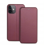 Dėklas Book Elegance Samsung A175 A17 4G/A176 A17 5G tamsiai raudonas