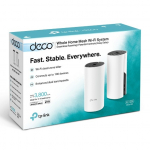 TP-LINK | Whole Home Mesh WiFi System | Deco M4 (2-Pack) | 802.11ac | 300+867 Mbit/s | 10/100/1000 Mbit/s