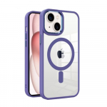 Dėklas Premium Mag Cover Apple iPhone 12 violetinis