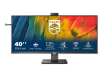 Philips | Business Monitor | 40B1U5601H/00 | 40 " | IPS | 21:9 | 100 Hz | 4 ms | 3440 x 1440 pixels | 300 cd/m&sup2; | Black