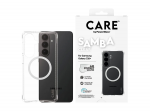 CARE by PanzerGlass Samba Case Transparent w. White Qi Samsung New Galaxy S26 Plus | PanzerGlass