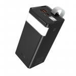I&scaron;orinė baterija Power Bank Hoco J86A 22.5W Quick Charge 3.0 50000mAh juoda