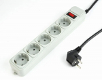 CABLE POWER EXTENSION 1.8M/5OUTL. SPG3-B-6C GEMBIRD