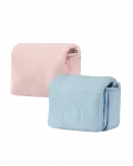 AnillO Pink Suede Chain Bag - kosmetinė su grandinėle