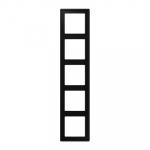 5 v. rėmelis LS990 JUNG LS985SWM (juodas, matinis)